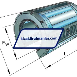 INA KSO25PP rulman resim 4