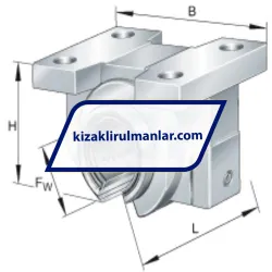 INA KGBAO50-PP-AS rulman resim 5