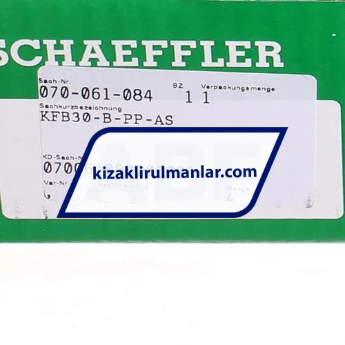 INA KFB30-B-PP-AS ürün fotoğrafı 6